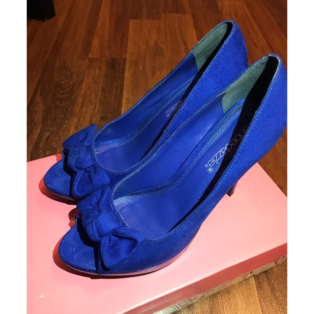 Shoe Dazzle Moxie Royal Blue